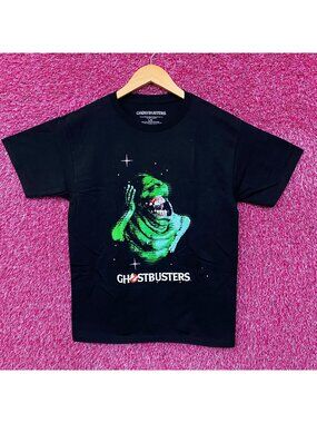 Ghostbusters Slimer Ghost Graphic T-Shirt Large